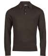 T6002 6002 Tee Jays Knitted Polo Shirt Mocha colour image